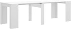 2026 Mobelcenter - Mesa de Comedor Consola Extensible, Mesa para Salón recibidor o Cocina, Mesa Fuelle Extensible, Color Cemento (1127)