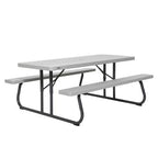 2026 Nueva mesa de picnic plegable clásica de 6 pies 48