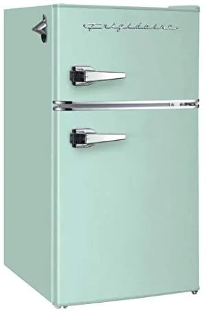2026 Nuevo Frigidaire EFR840-RED refrigerador tipo bar retro de 2 puertas color rojo 3.2 pies cúbicos con abridor de botellas lateral