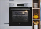 2026 Idea FIDC X625 L, Horno Multifunción, 70L, Limpieza Aquactiva, 1 Bandeja y 2 Rejillas, Guía Telescópica, 8 Funciones, Display Timer Touch, Mandos Push&Pull, Puerta 2 Cristales, Inox y Negro