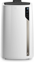 2026 Pingüino PACEL98 ECO Silent Aire Acondicionado Portátil Silencioso con Tecnología Eco Real Feel, Interfaz Digital, Función Deshumidificadora, 2.7 kW, 64 dB, Plástico, Blanco, Clasa A, 100m3
