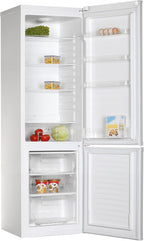 2026 Candy CCG1S 518EW - Frigorífico Combi, Ancho 55cm, Altura 1,80m, 252L, Cajón Verdulero, Control Mecánico de la temperatura, Iluminación LED, Puerta Reversible, 41DB, Blanco