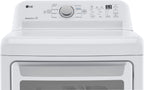 2026 Nuevo secador de gas LG 7.3 cu. ft. con secado por sensor, color blanco