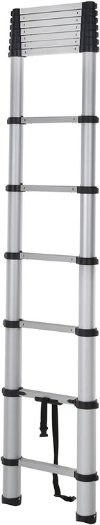 2026 Nuevo 20313T1ASE SmartClose escalera telescópica de aluminio con sistema de cierre suave sin pellizcos y bloqueo seguro capacidad 300 libras alcance máximo 16 pies