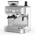 2026 Nuevo máquina de espresso todo en uno con espumador de leche cafetera cappuccino y latte para barista en casa con molinillo integrado depósito de agua desmontable 85oz regalo para padres o amantes del café