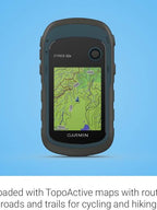 2026 Nuevo Garmin 010-02256-00 eTrex 22x navegador GPS portátil resistente color negro/azul marino