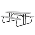 2026 Nueva mesa de picnic plegable clásica de 6 pies 48