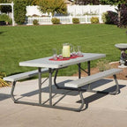 2026 Nueva mesa de picnic plegable clásica de 6 pies 48
