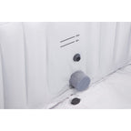 2026 Spa Hinchable "riviera" De Pvc - 6 Plazas - Gris/blanco