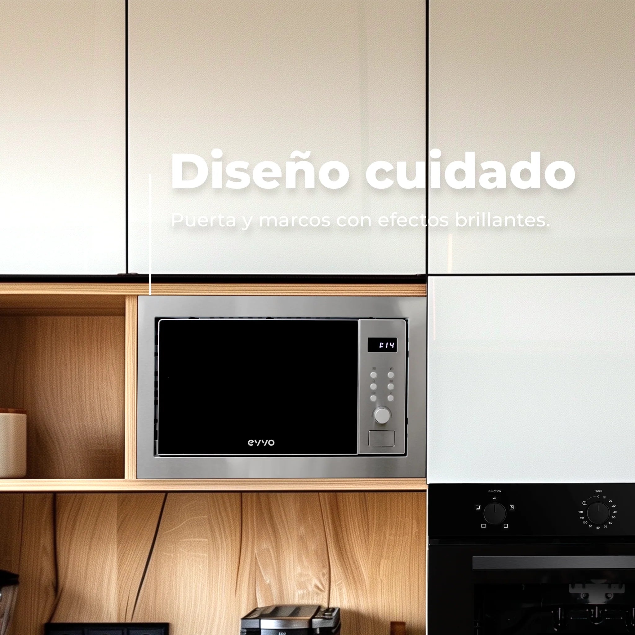2026 Microondas integrable EVVO Mi35