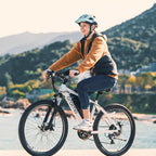 2026 Bicicleta eléctrica todoterreno para adultos Oraimo Monster 100 – Motor BAFANG 350W (pico 500W)
