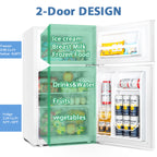 2026 Mini refrigerador EUHOMY de 3,2 pies cúbicos – Empotrable o independiente