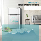2026 Mini refrigerador EUHOMY de 3,2 pies cúbicos – Empotrable o independiente
