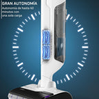2026 X-Clean 10 de Rowenta, Fregona Eléctrica Sin Cable con Tecnología Wet & Dry, Autolimpieza y Secado Automático, tecnología Dual Edge, gran autonomía, GZ7540WO