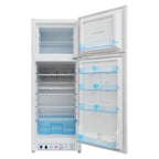 2026 Nuevo refrigerador de propano de 9.4 pies cúbicos 64 pulgadas de alto con congelador para camper y motorhome