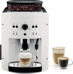 2026 Roma - Cafetera superautomática 15 bares de presión, 3 niveles intensidad café, cantidad ajustable 20 a 220ml, limpieza y descalcificación automático, molinillo integrado EA8105