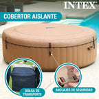 2026 Intex 28428EX Spa hinchable, Beige, 6 Personas