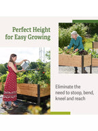 2026 Nuevo Elevated Cedar Planter Box 2 x 8