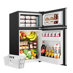 2026 Mini refrigerador EUHOMY de 3,2 pies cúbicos – Empotrable o independiente