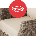 2026 Nuevo conjunto de muebles de exterior de 5 piezas con fuego Agio para patio