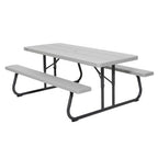 2026 Nueva mesa de picnic plegable clásica de 6 pies 48