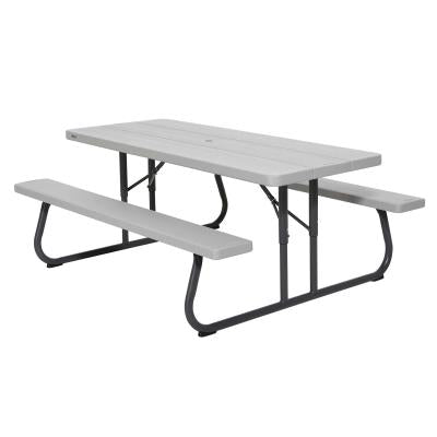 2026 Nueva mesa de picnic plegable clásica de 6 pies 48