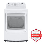 2026 Nuevo secador de gas LG 7.3 cu. ft. con secado por sensor, color blanco
