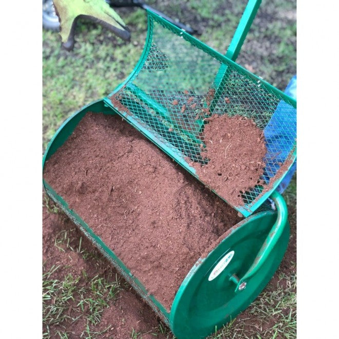2026 Nuevo Landzie esparcidor de compost y turba para jardín