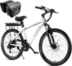2026 Bicicleta eléctrica todoterreno para adultos Oraimo Monster 100 – Motor BAFANG 350W (pico 500W)