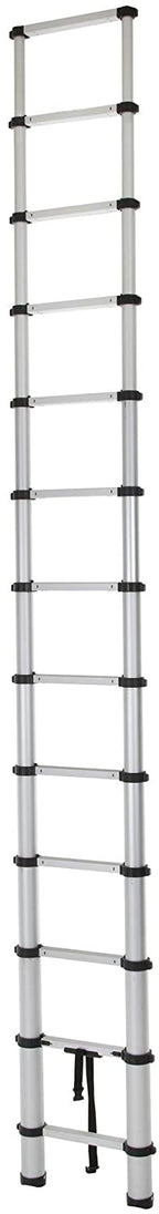 2026 Nuevo 20313T1ASE SmartClose escalera telescópica de aluminio con sistema de cierre suave sin pellizcos y bloqueo seguro capacidad 300 libras alcance máximo 16 pies