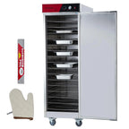 2026 Nuevo armario calentador de alimentos comercial Garvee tipo Hot Box de 16 niveles en acero inoxidable 1850W