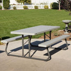 2026 Nueva mesa de picnic plegable clásica de 6 pies 48