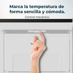 2026 Cecotec Congelador Vertical Sobremesa 87L Bolero CoolMarket TF 87 Black. 83,6 cm de Altura y 50,6 cm de Ancho, Bajo Consumo, Puerta Plana y Reversible, Diseño Compacto, Blanco