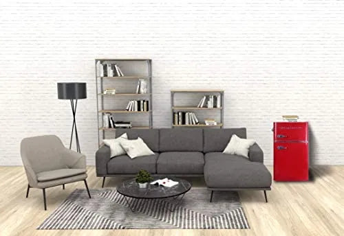 2026 Nuevo Frigidaire EFR840-RED refrigerador tipo bar retro de 2 puertas color rojo 3.2 pies cúbicos con abridor de botellas lateral