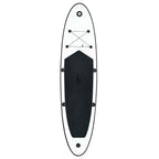 2026 Juego de tabla de paddle surf hinchable blanco y negro v7909